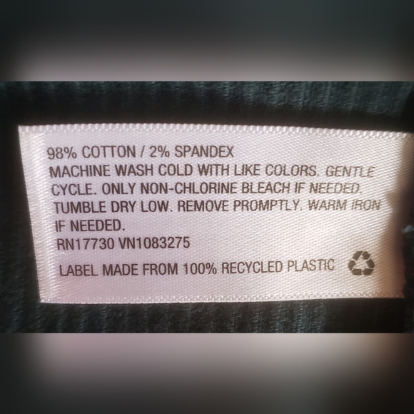 Universal Thread Green Corduroy Puff Sleeve Dress - Picture 14 of 15